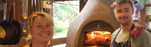 bushman garden kitchen wood fired oven