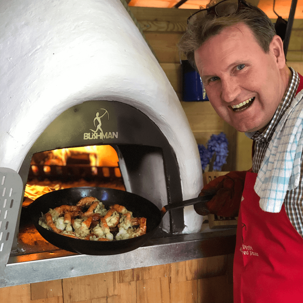 bushman wood fired oven cooking training