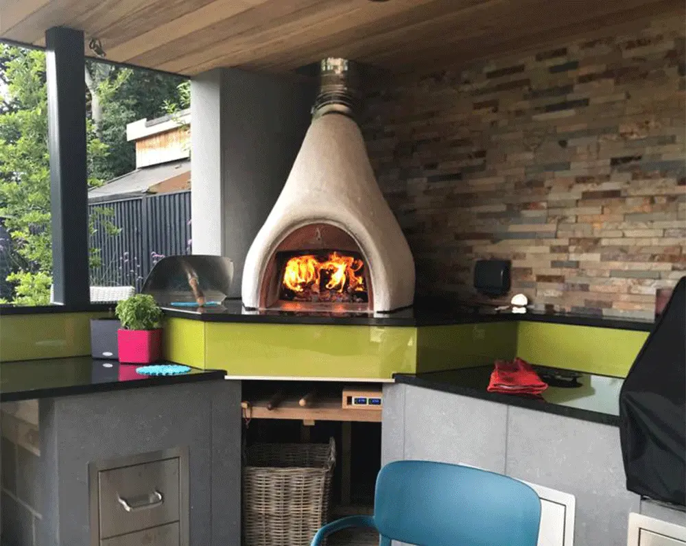 bushman wood fired oven domestic garden pizza oven