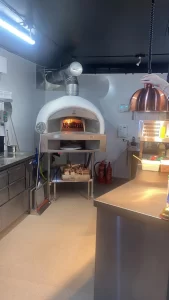 115cm Commercial Wood Fired Oven Wide Mouth Organic