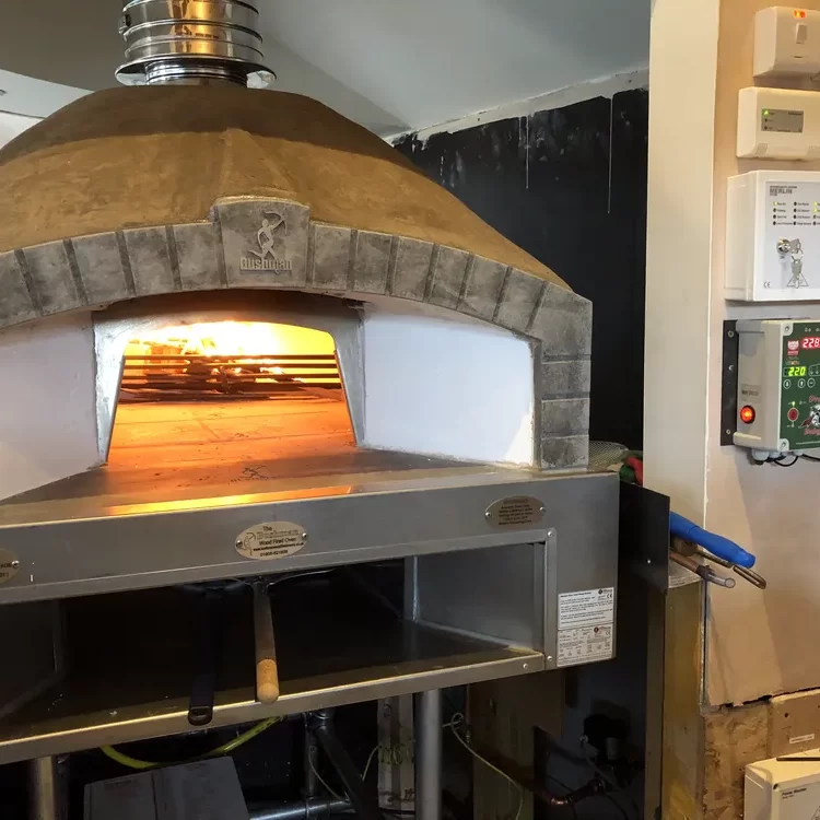 80cm Commercial Wood Fired Oven Wide Mouth Brick
