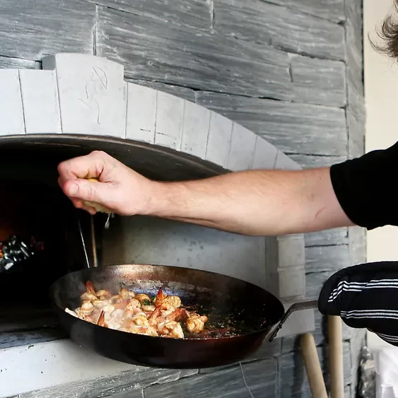 115cm Domestic Onion Wood Fired Oven Wide Mouth Brick