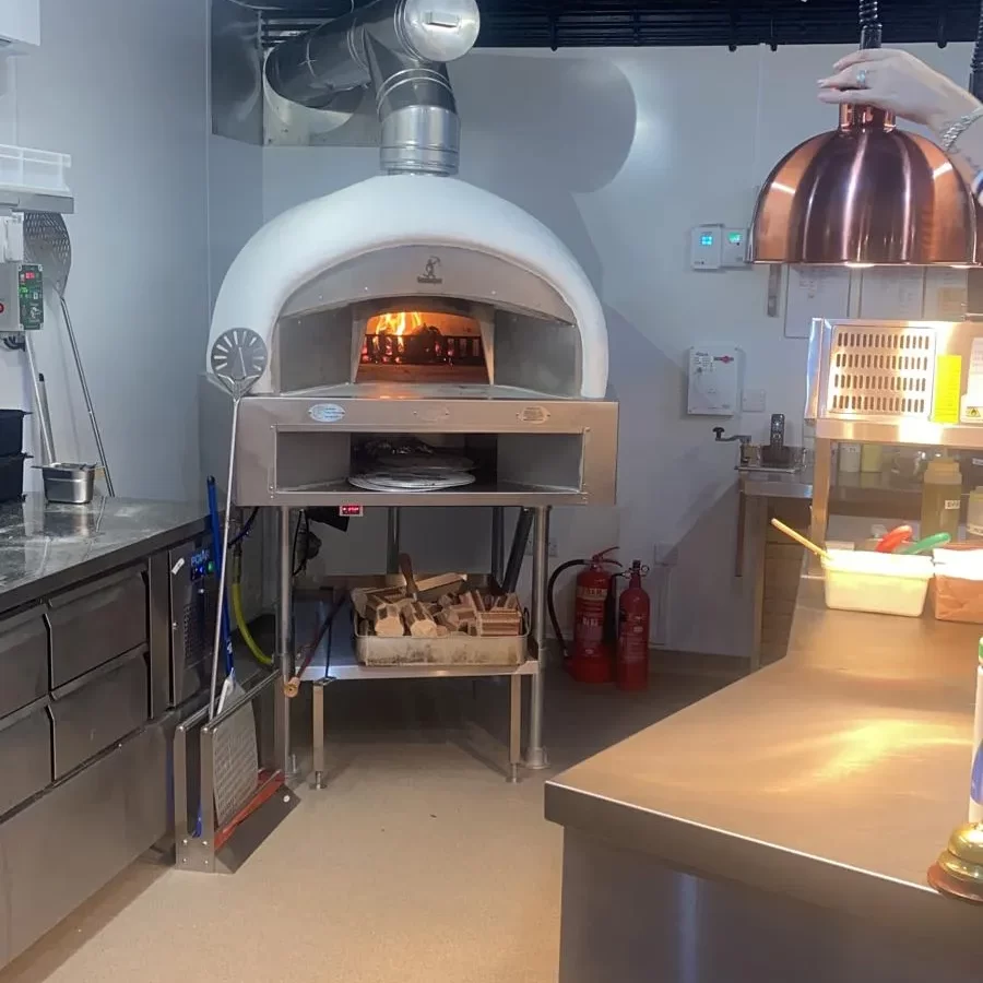 115cm Commercial Wood Fired Oven Wide Mouth Organic