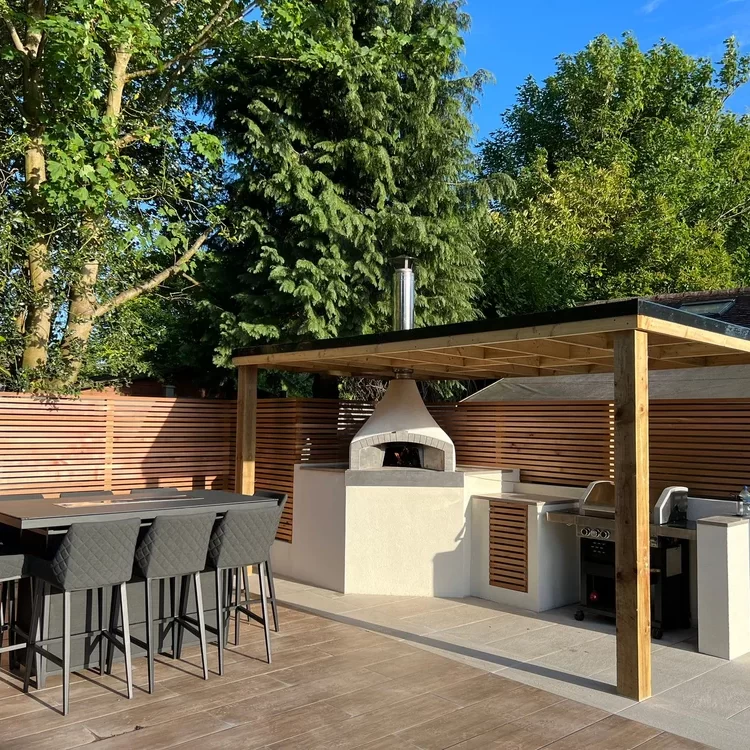 80cm Domestic Onion Wood Fired Oven Wide Mouth Brick