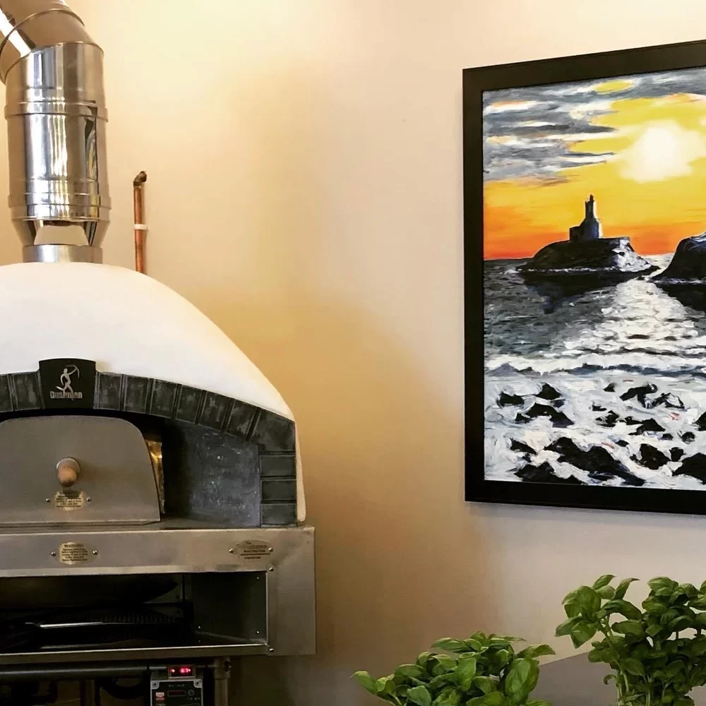 115cm Commercial Wood Fired Oven Wide Mouth Brick